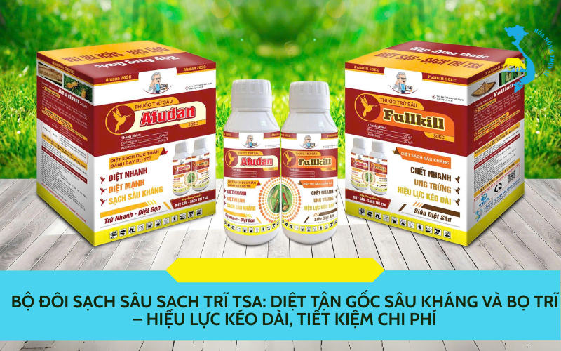 Bộ đôi sạch sâu sạch trĩ