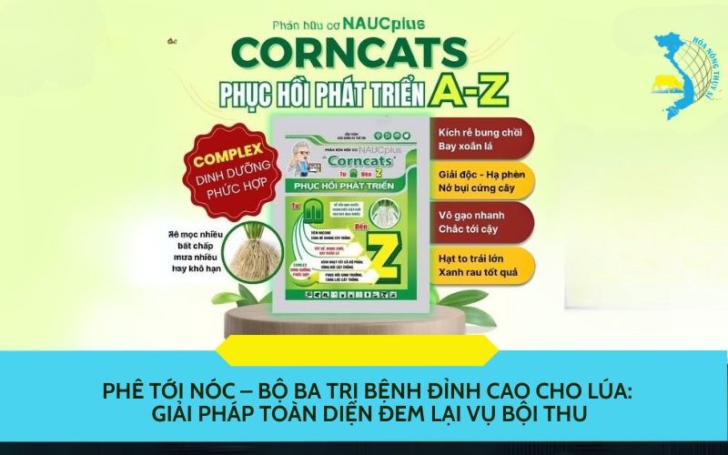 Phân Hữu Cơ NAUCplus CORNCATS