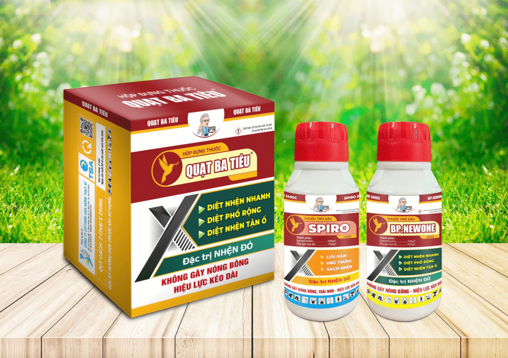 Bộ đôi Quạt Ba Tiêu Hóa Nông