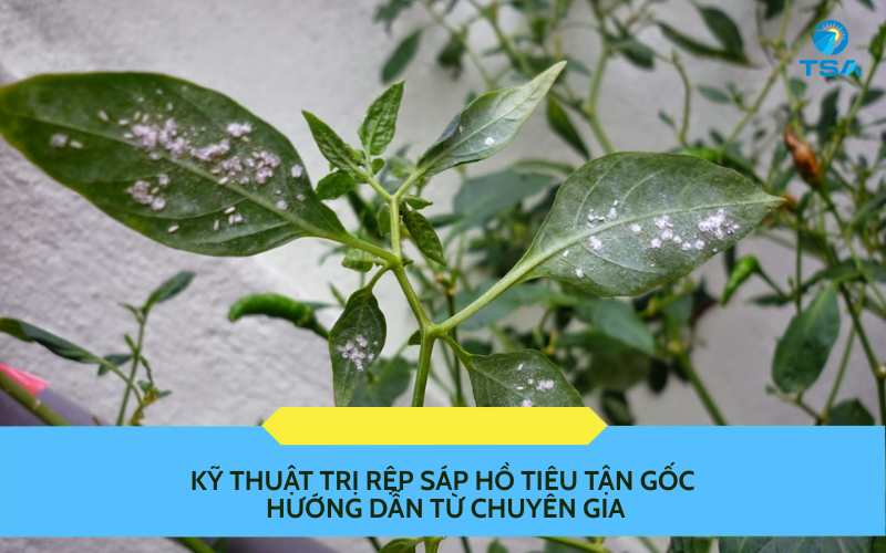 Kỹ Thuật Trị Rệp Sáp Hồ Tiêu