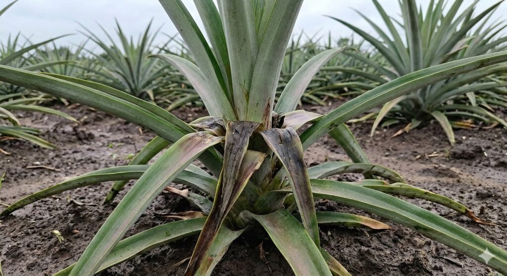 bệnh trên cây dứa